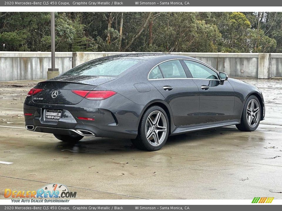 2020 Mercedes-Benz CLS 450 Coupe Graphite Gray Metallic / Black Photo #4