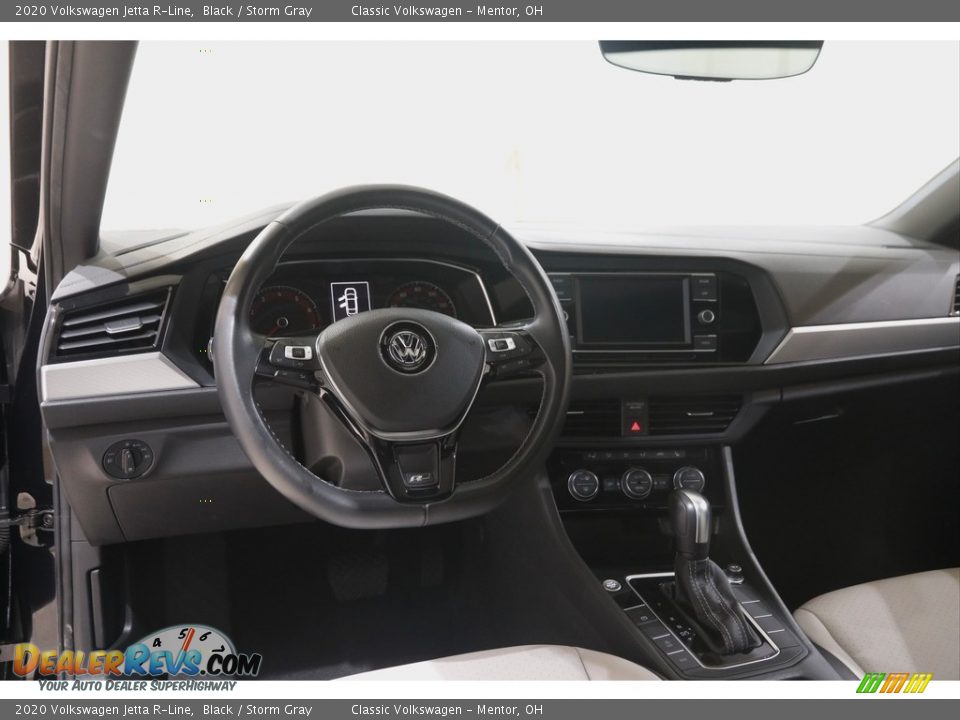 2020 Volkswagen Jetta R-Line Black / Storm Gray Photo #6