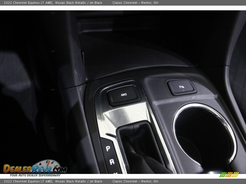 2022 Chevrolet Equinox LT AWD Mosaic Black Metallic / Jet Black Photo #16