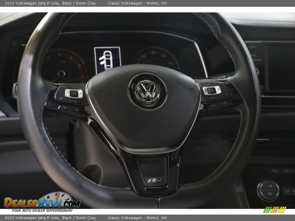 2020 Volkswagen Jetta R-Line Black / Storm Gray Photo #7