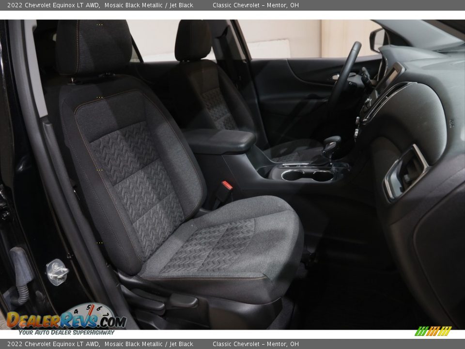 2022 Chevrolet Equinox LT AWD Mosaic Black Metallic / Jet Black Photo #17