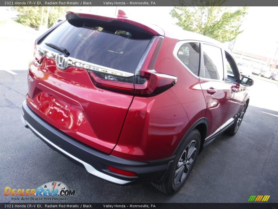 2021 Honda CR-V EX Radiant Red Metallic / Black Photo #7
