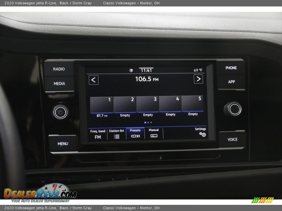 2020 Volkswagen Jetta R-Line Black / Storm Gray Photo #10