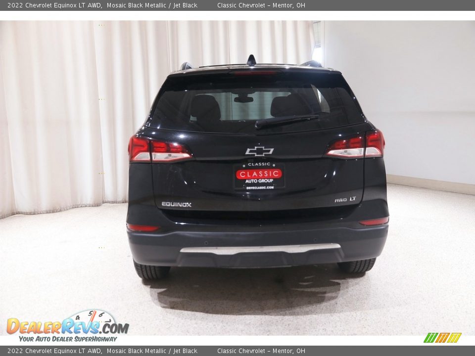 2022 Chevrolet Equinox LT AWD Mosaic Black Metallic / Jet Black Photo #20