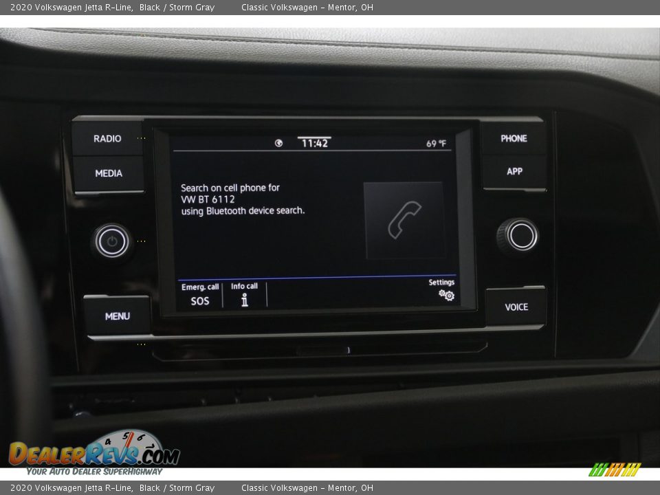2020 Volkswagen Jetta R-Line Black / Storm Gray Photo #11