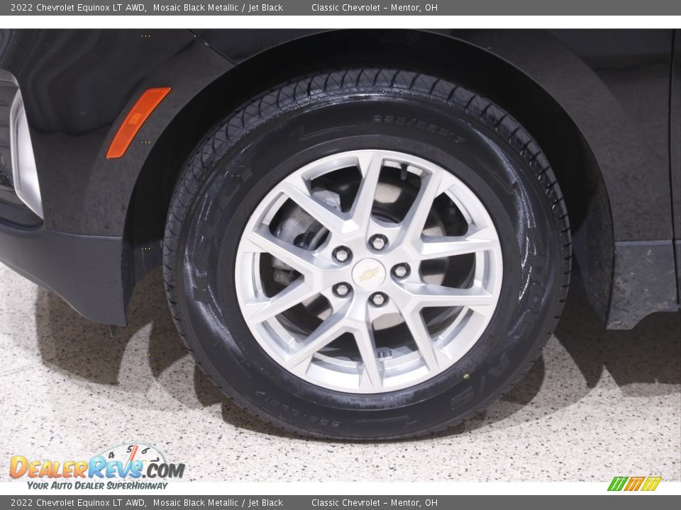 2022 Chevrolet Equinox LT AWD Mosaic Black Metallic / Jet Black Photo #21