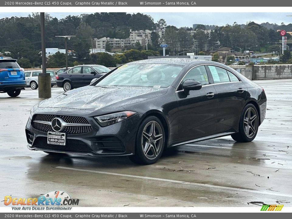 2020 Mercedes-Benz CLS 450 Coupe Graphite Gray Metallic / Black Photo #8