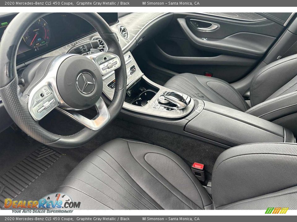 2020 Mercedes-Benz CLS 450 Coupe Graphite Gray Metallic / Black Photo #10