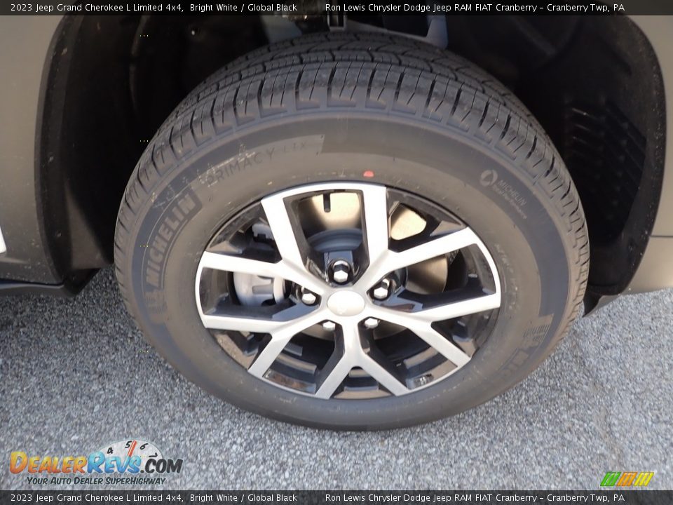 2023 Jeep Grand Cherokee L Limited 4x4 Bright White / Global Black Photo #9