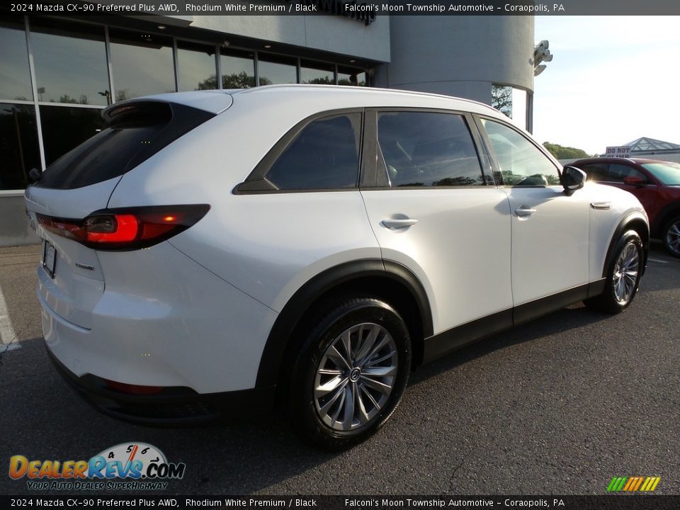 2024 Mazda CX-90 Preferred Plus AWD Rhodium White Premium / Black Photo #2