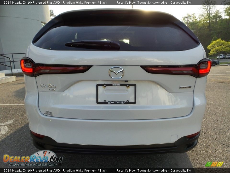 2024 Mazda CX-90 Preferred Plus AWD Rhodium White Premium / Black Photo #3