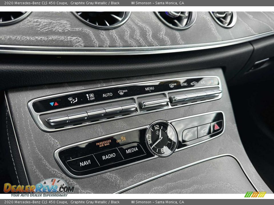 2020 Mercedes-Benz CLS 450 Coupe Graphite Gray Metallic / Black Photo #27