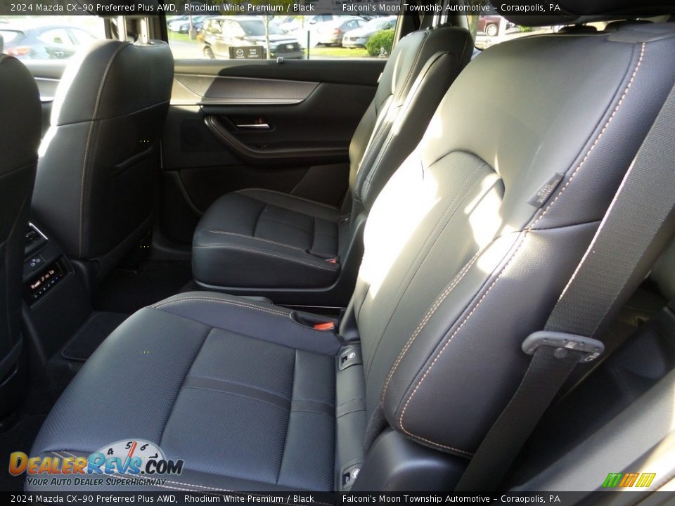 Rear Seat of 2024 Mazda CX-90 Preferred Plus AWD Photo #12
