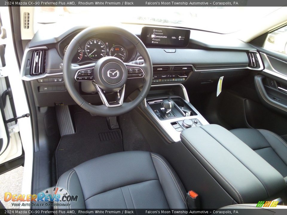 Black Interior - 2024 Mazda CX-90 Preferred Plus AWD Photo #14