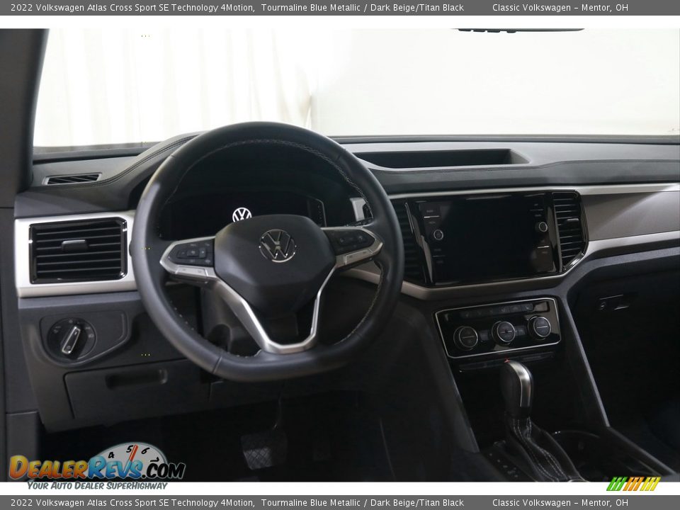 Dashboard of 2022 Volkswagen Atlas Cross Sport SE Technology 4Motion Photo #6