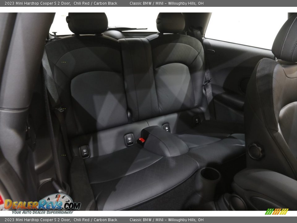 Rear Seat of 2023 Mini Hardtop Cooper S 2 Door Photo #18