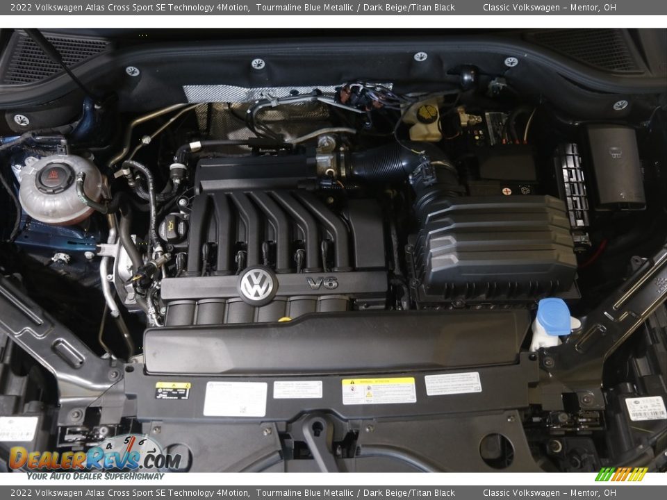 2022 Volkswagen Atlas Cross Sport SE Technology 4Motion 3.6 Liter FSI DOHC 24-Valve VVT VR6 Engine Photo #19