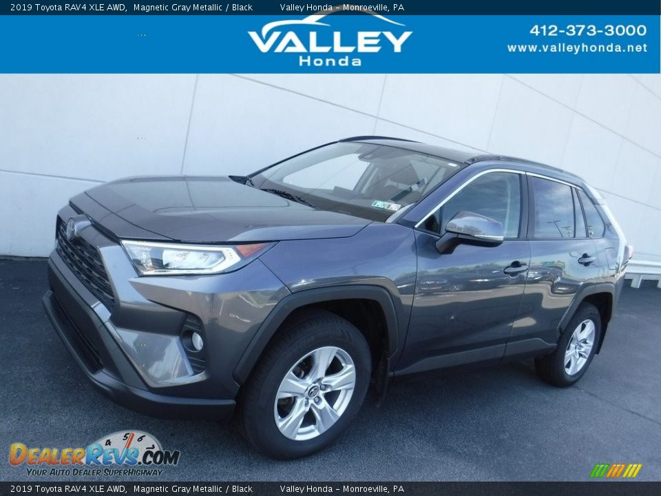 2019 Toyota RAV4 XLE AWD Magnetic Gray Metallic / Black Photo #1