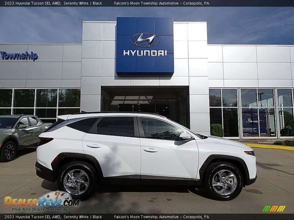 2023 Hyundai Tucson SEL AWD Serenity White / Black Photo #1