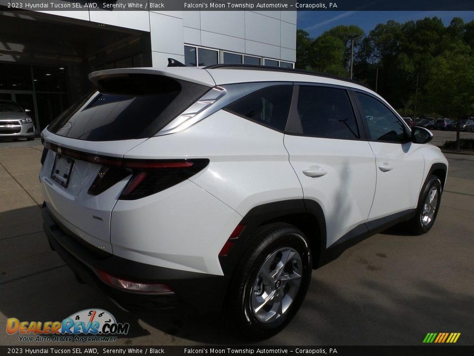 2023 Hyundai Tucson SEL AWD Serenity White / Black Photo #2