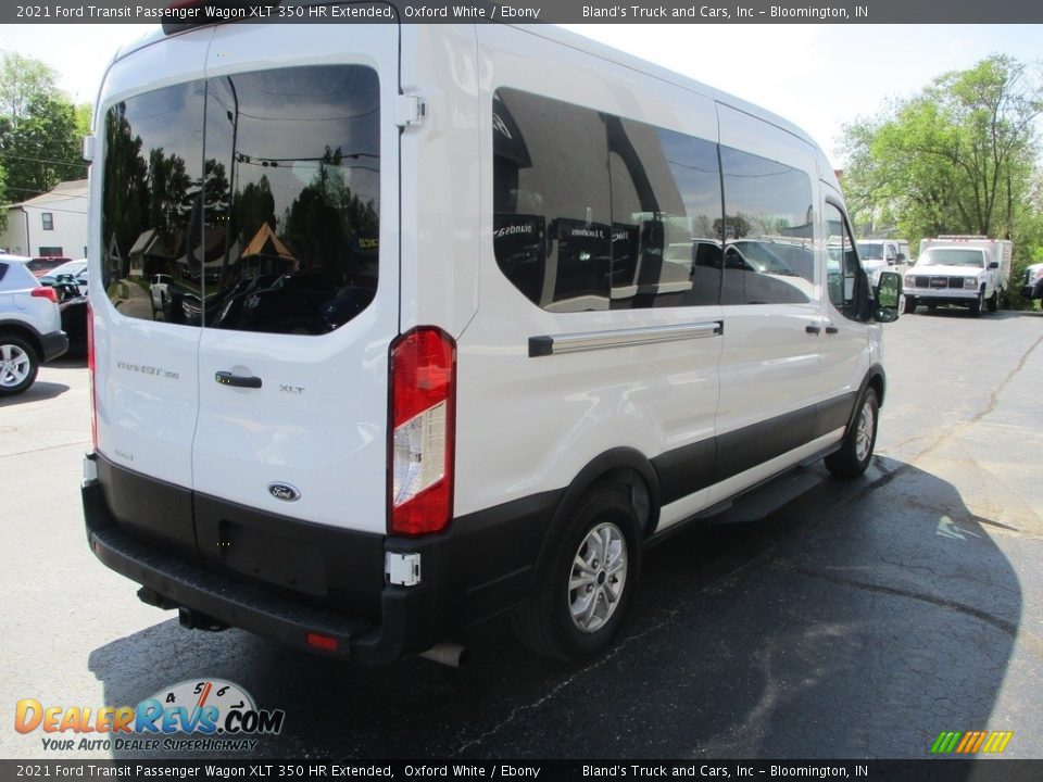 2021 Ford Transit Passenger Wagon XLT 350 HR Extended Oxford White / Ebony Photo #4