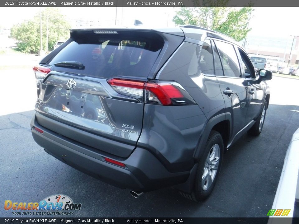 2019 Toyota RAV4 XLE AWD Magnetic Gray Metallic / Black Photo #7