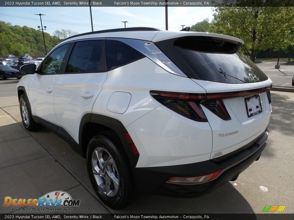 2023 Hyundai Tucson SEL AWD Serenity White / Black Photo #5