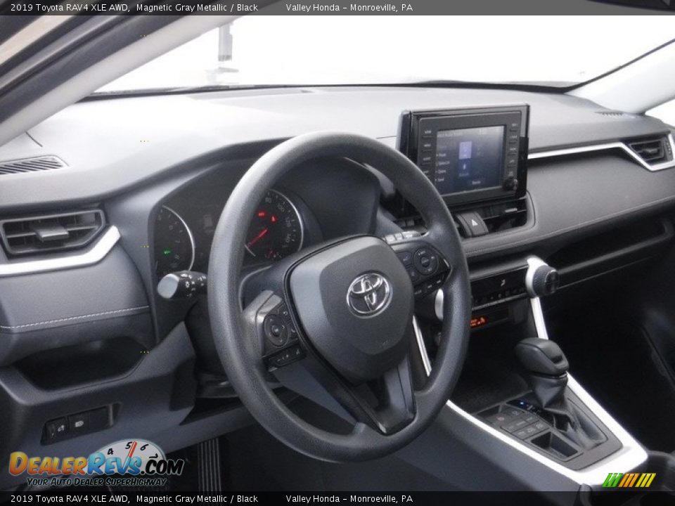 2019 Toyota RAV4 XLE AWD Magnetic Gray Metallic / Black Photo #11