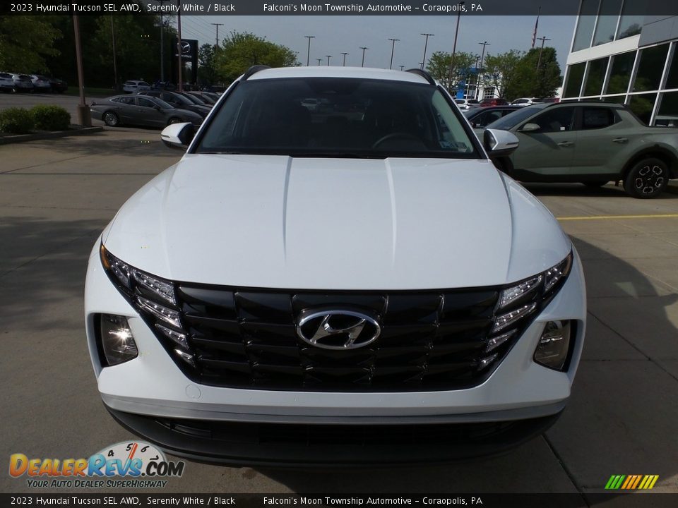 2023 Hyundai Tucson SEL AWD Serenity White / Black Photo #8