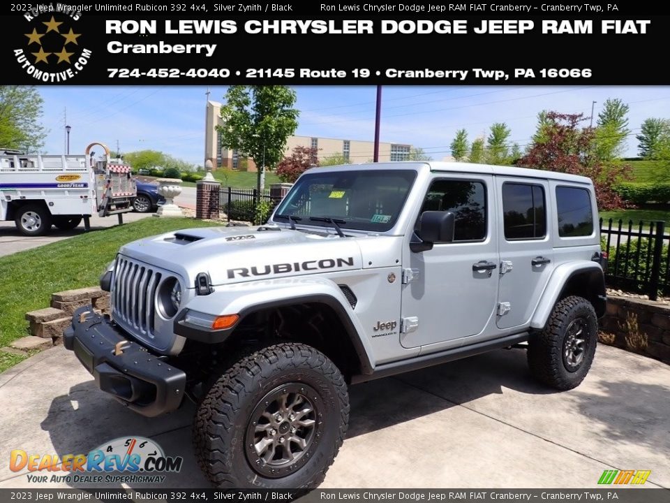 2023 Jeep Wrangler Unlimited Rubicon 392 4x4 Silver Zynith / Black Photo #1