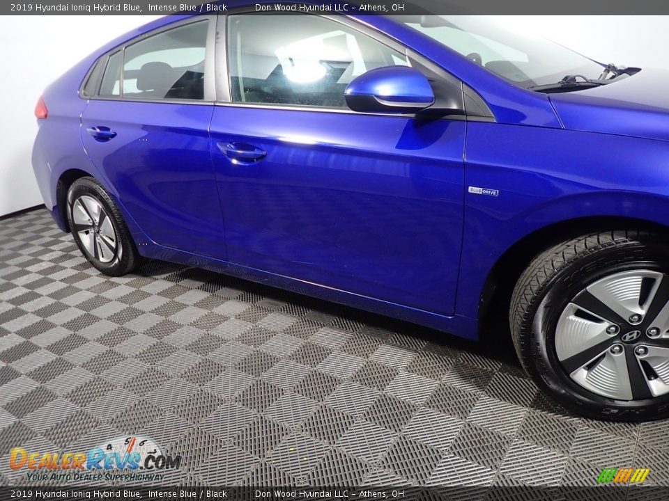 2019 Hyundai Ioniq Hybrid Blue Intense Blue / Black Photo #4