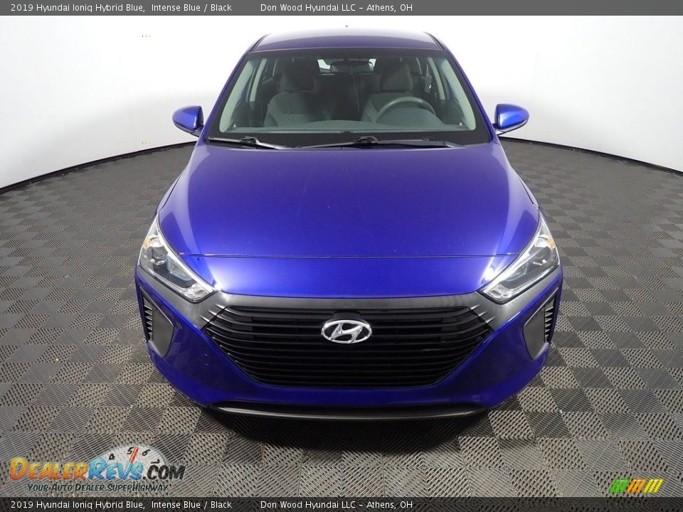 2019 Hyundai Ioniq Hybrid Blue Intense Blue / Black Photo #5