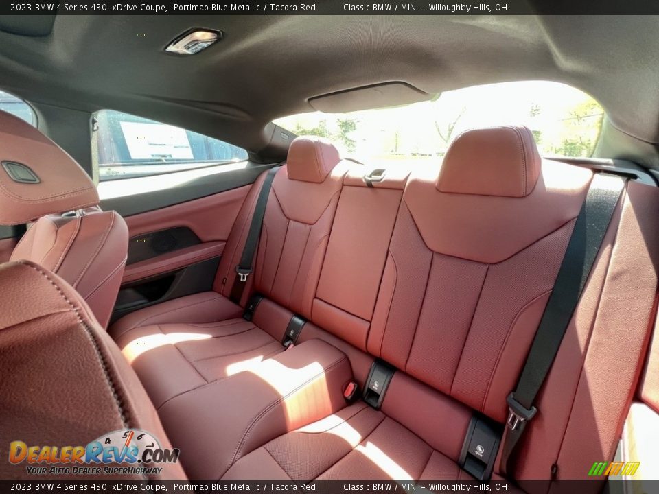 Rear Seat of 2023 BMW 4 Series 430i xDrive Coupe Photo #3