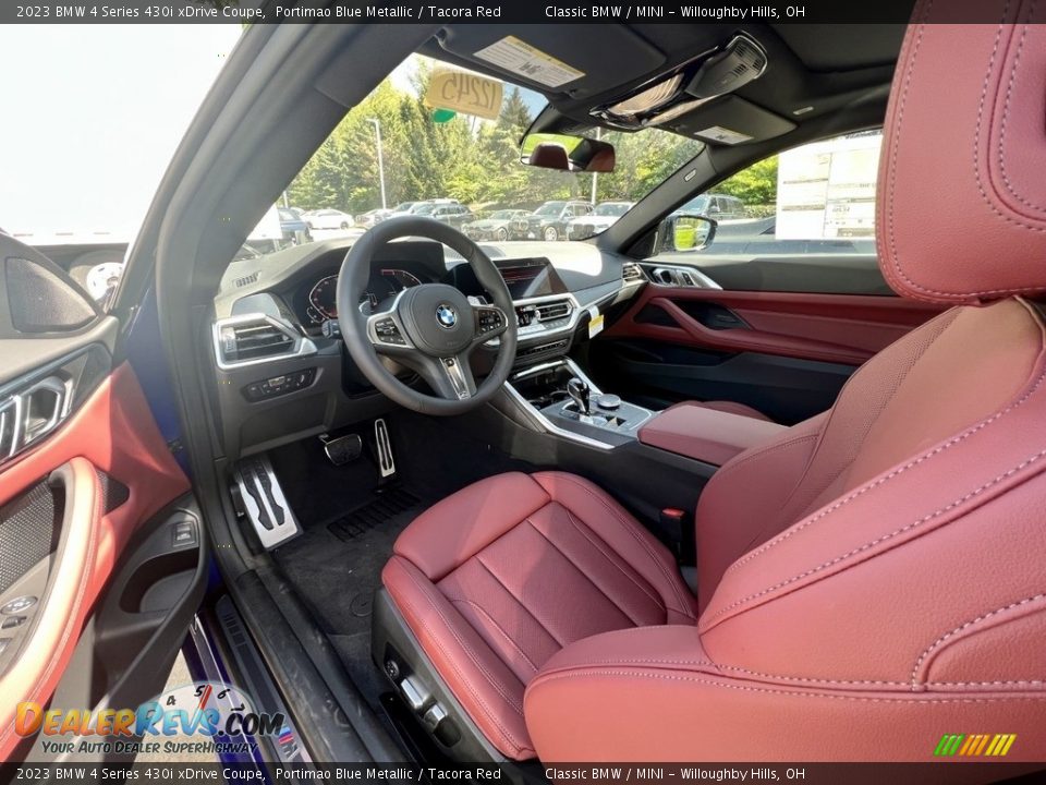 Tacora Red Interior - 2023 BMW 4 Series 430i xDrive Coupe Photo #4