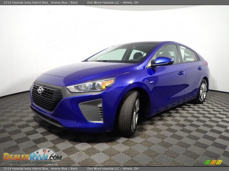 2019 Hyundai Ioniq Hybrid Blue Intense Blue / Black Photo #8