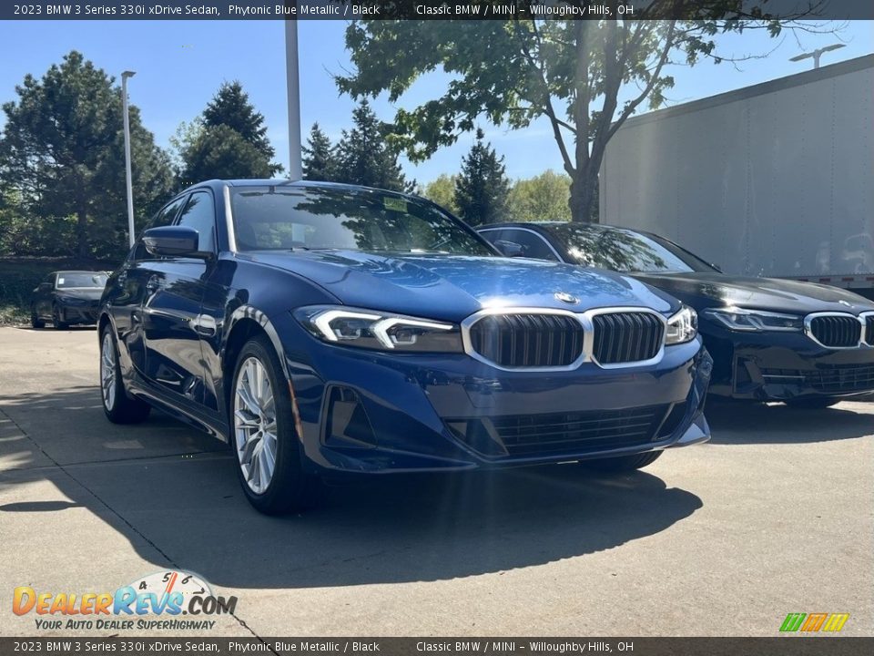 2023 BMW 3 Series 330i xDrive Sedan Phytonic Blue Metallic / Black Photo #1