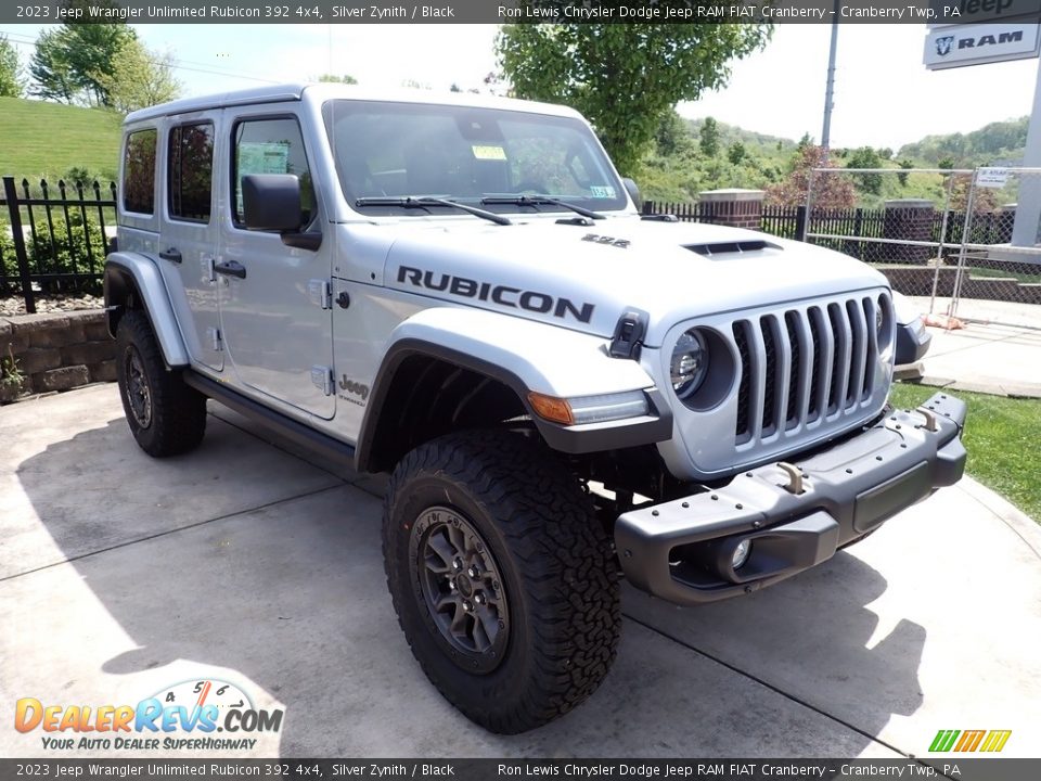 Front 3/4 View of 2023 Jeep Wrangler Unlimited Rubicon 392 4x4 Photo #7