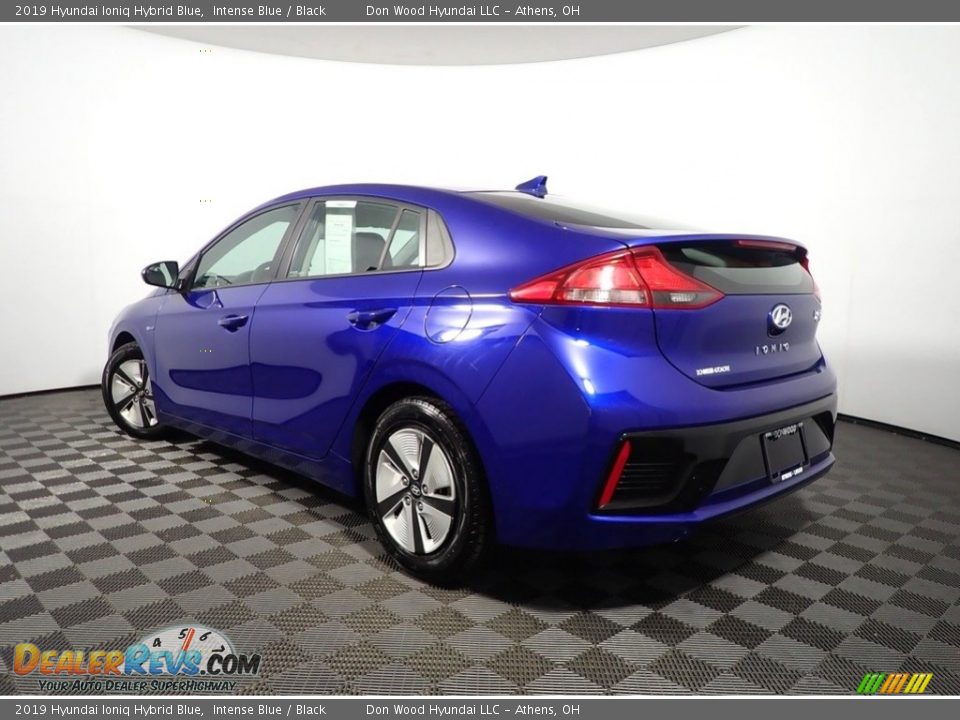 2019 Hyundai Ioniq Hybrid Blue Intense Blue / Black Photo #11