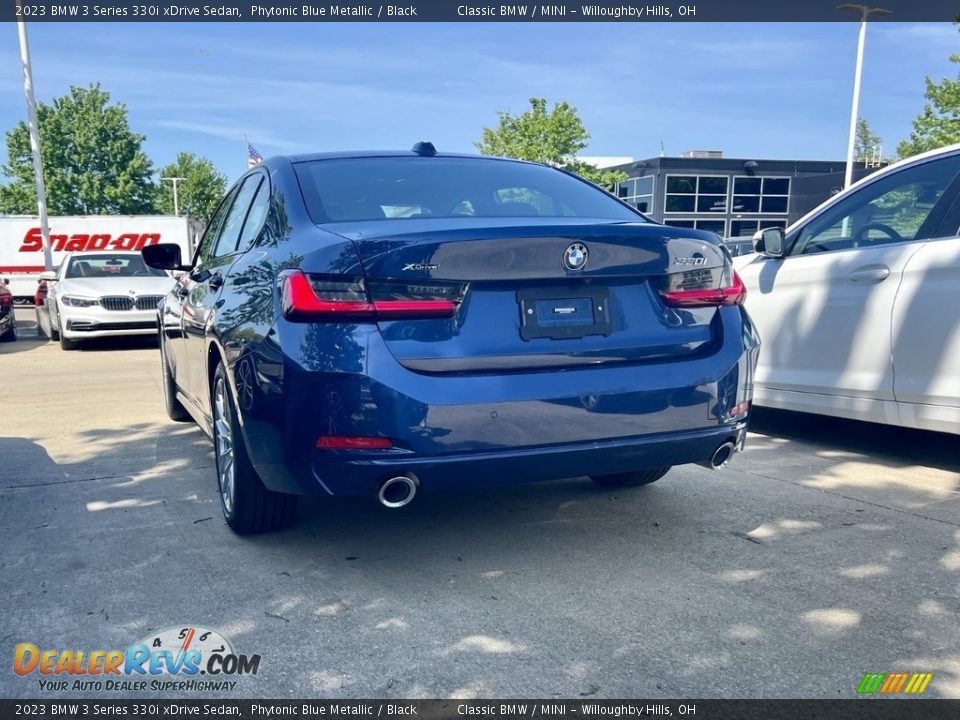 2023 BMW 3 Series 330i xDrive Sedan Phytonic Blue Metallic / Black Photo #3