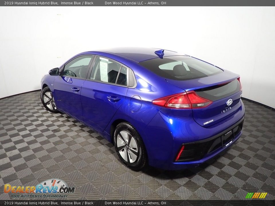 2019 Hyundai Ioniq Hybrid Blue Intense Blue / Black Photo #12