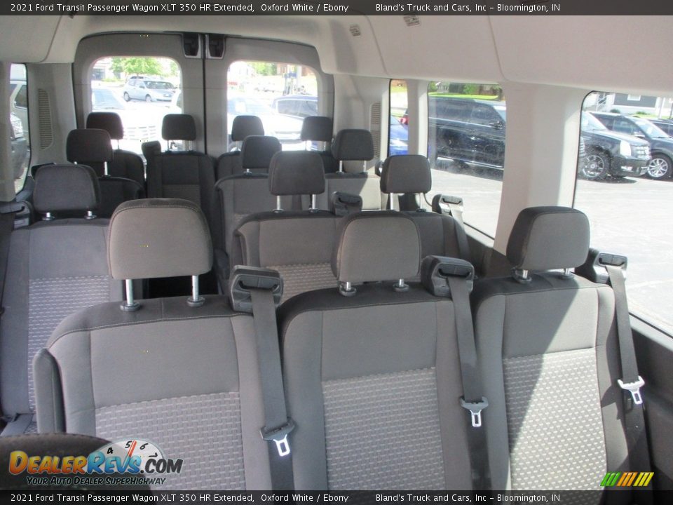 2021 Ford Transit Passenger Wagon XLT 350 HR Extended Oxford White / Ebony Photo #21