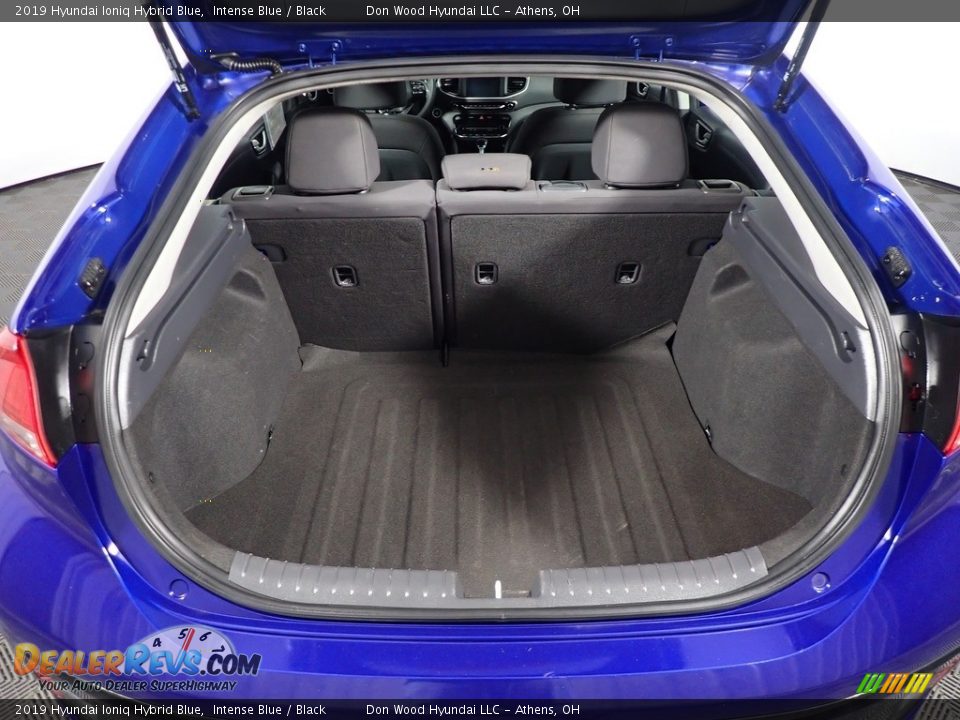 2019 Hyundai Ioniq Hybrid Blue Intense Blue / Black Photo #15