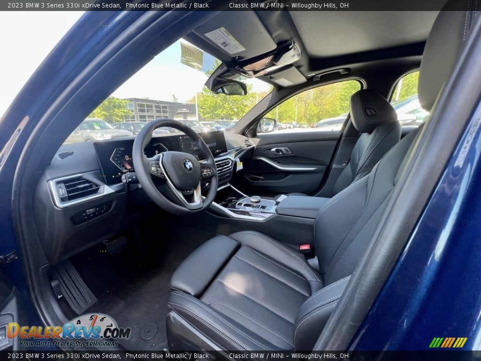 2023 BMW 3 Series 330i xDrive Sedan Phytonic Blue Metallic / Black Photo #7