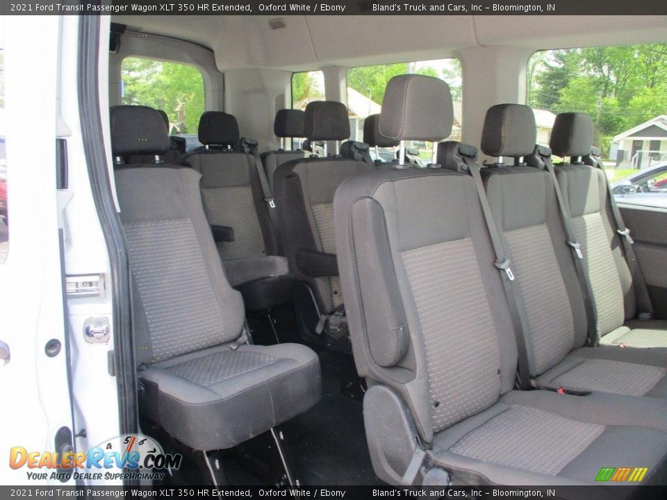 2021 Ford Transit Passenger Wagon XLT 350 HR Extended Oxford White / Ebony Photo #22
