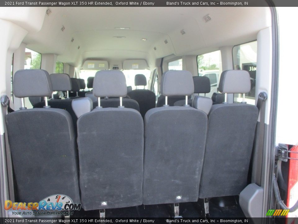 2021 Ford Transit Passenger Wagon XLT 350 HR Extended Oxford White / Ebony Photo #23