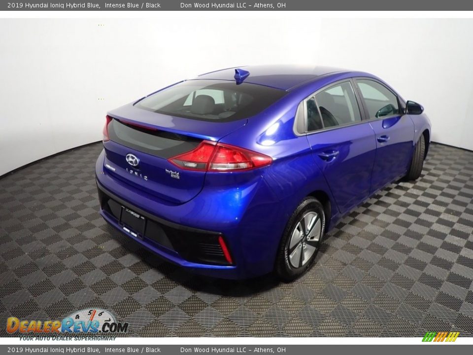 2019 Hyundai Ioniq Hybrid Blue Intense Blue / Black Photo #17