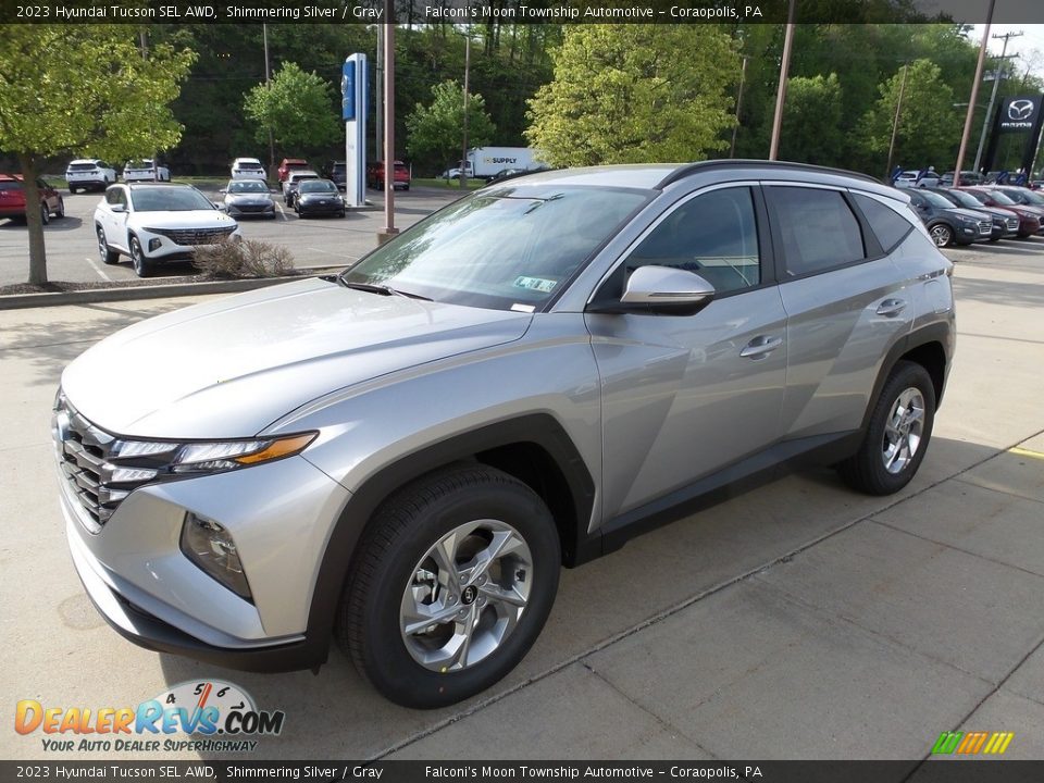 2023 Hyundai Tucson SEL AWD Shimmering Silver / Gray Photo #7