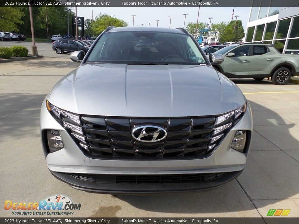 2023 Hyundai Tucson SEL AWD Shimmering Silver / Gray Photo #8