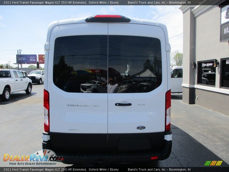 2021 Ford Transit Passenger Wagon XLT 350 HR Extended Oxford White / Ebony Photo #26