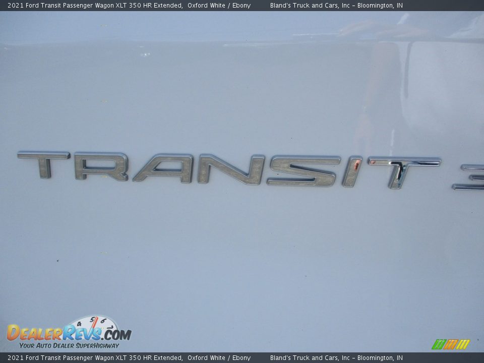 2021 Ford Transit Passenger Wagon XLT 350 HR Extended Oxford White / Ebony Photo #28
